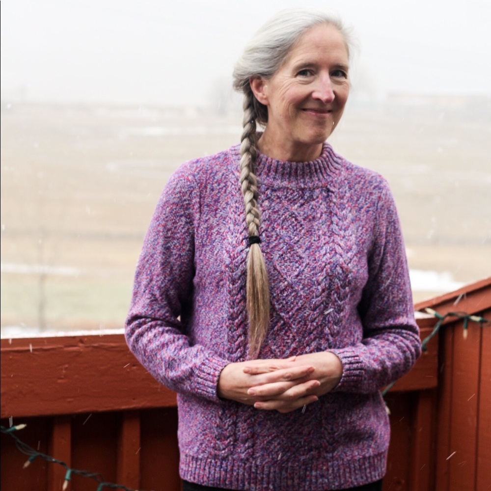 Lands’ End Cable Sweater